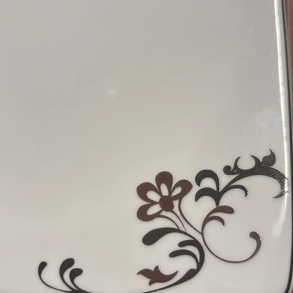 Mikasa Gourmet Basics Chocolate Swirl Salad or Dessert plate replacement
